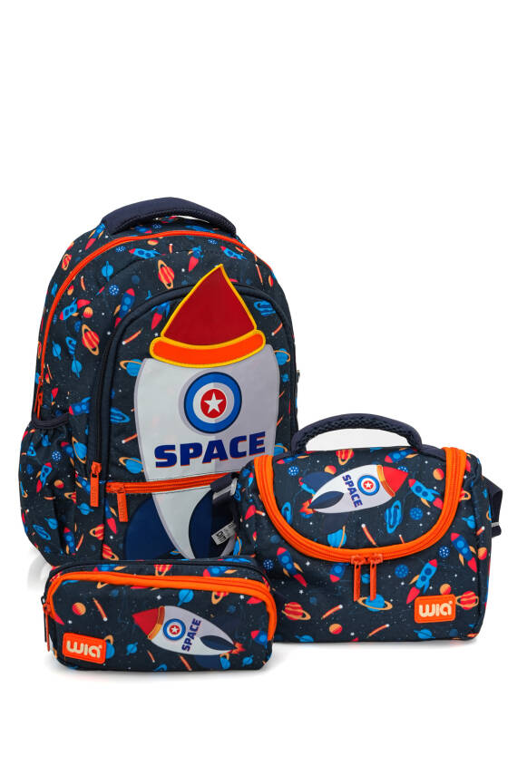 Wia Space Erkek Çocuk Çanta Seti - 9