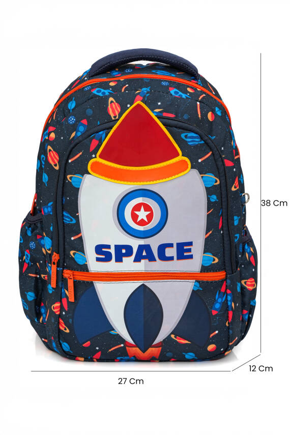 Wia Space Erkek Çocuk İlkokul Çantası - 2