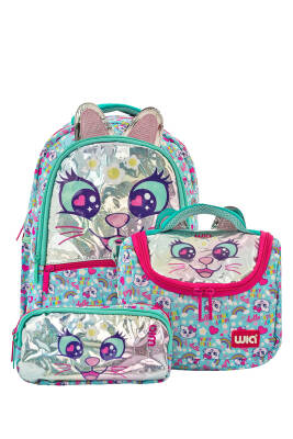 Wia Sweet Cat Kız Çocuk Okul Seti - 50