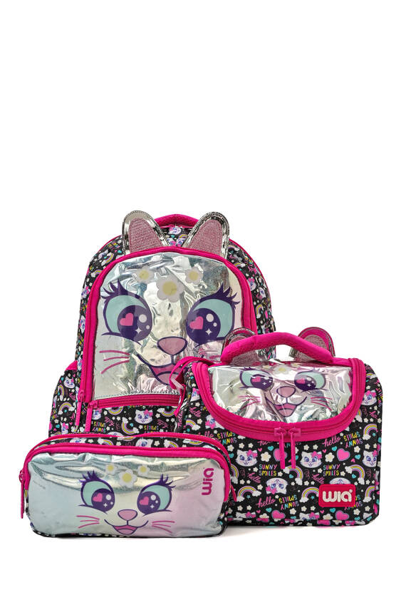 Wia Sweet Cat Kız Çocuk Okul Seti - 1
