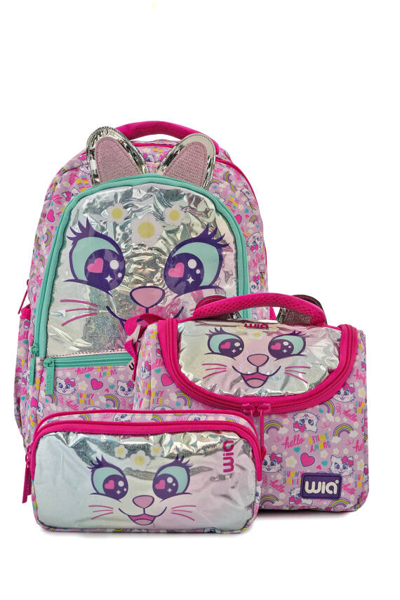 Wia Sweet Cat Kız Çocuk Okul Seti - 19