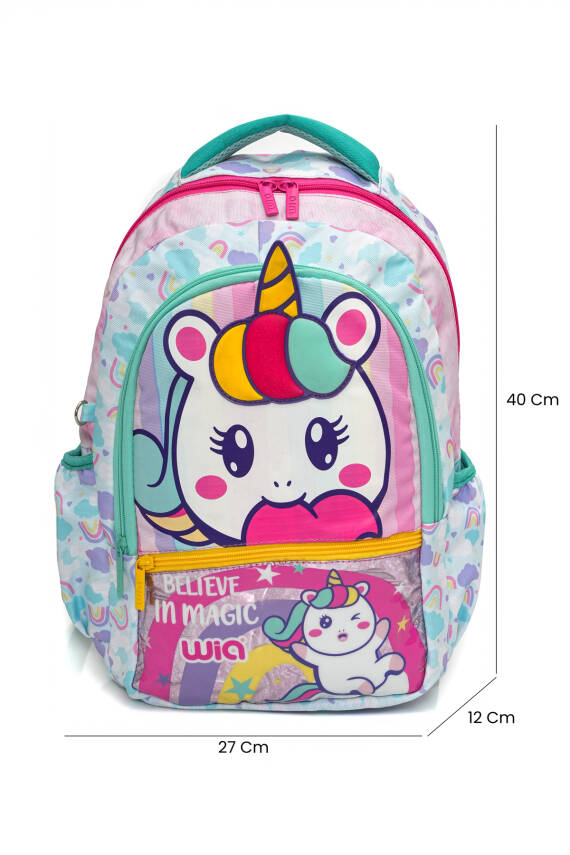 Wia Unicorn Kız Çocuk İlkokul Çantası - 1